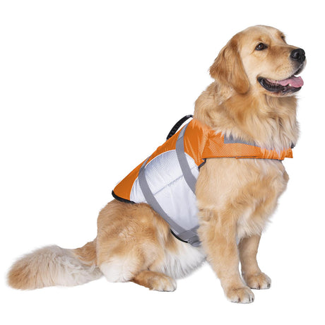 Seachoice 86275 Dog Life Jacket, Color: Orange, Size: XL - image 5