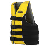 Seachoice 86410 Level 70 Life Jacket, Deluxe Adjustable 4-Belt Ski Vest, Yellow and Black, Size S/M: 32-40 in. Chest - 86410 - official Seachoice product image 3