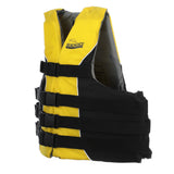 Seachoice 86420 Level 70 Life Jacket, Deluxe Adjustable 4-Belt Ski Vest, Yellow and Black, Size L/XL, 40-52 in. Chest - 50-86420 - official Seachoice product image 2