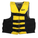 Seachoice 86430 Level 70 Life Jacket, Deluxe Adjustable 4-Belt Ski Vest, Yellow and Black, Size XXL/XXXL, 50-60 in. Chest - 50-86430 - official Seachoice product image 2