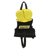 Seachoice Neoprene Multi-Sport Vest, Yellow/Black, Infant Size Up to 30 Lbs., Coast Guard Type II - 86570 - official Seachoice product image 2
