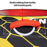 Seachoice 86901 Sea Serpent Towable Tube, Open Top Boat Tube w/ Reinforced Towing System, 1 Person, 50 In. X 48 In. - 50-86901 - official Seachoice product image 4
