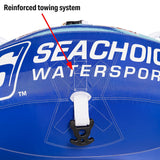 Seachoice 86904 Sea-Normus Towable Tube, Open Top Boat Tube w/ Air-Cushioned Floor, 4 Person, 69 In. X 69 In. - 50-86904 - official Seachoice product image 6