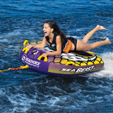 Seachoice 86911 Sea Beast Deck Tube, Reinforced Towing System, Foam Handles w/ Knuckle Guards, 50 In. X 48 In. - 50-86911 - official Seachoice product image 8