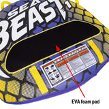 Seachoice 86911 Sea Beast Deck Tube, Reinforced Towing System, Foam Handles w/ Knuckle Guards, 50 In. X 48 In. - 50-86911 - official Seachoice product image 9