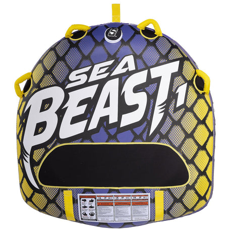 Seachoice 86911 Sea Beast Deck Tube, Reinforced Towing System, Foam Handles w/ Knuckle Guards, 50 In. X 48 In. - 50-86911 - official Seachoice product image 4