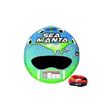 Seachoice 86923 Sea-Manta Deck Tube w/Tow Rope, 1-2 Rider - 21-1100 - official Seachoice product image 2