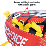 Seachoice 86931 Sea Beast Deck Tube, Reinforced Towing System, For 1 to 3 Riders Up to 510 Lbs., 75 In. X 62 In. - 50-86931 - official Seachoice product image 5