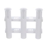 Seachoice Fishing 3-Rod Storage Rack, Holds 3 Fishing Rods With Slots for Knives and Pliers, White - 89411 - official Seachoice product image 6