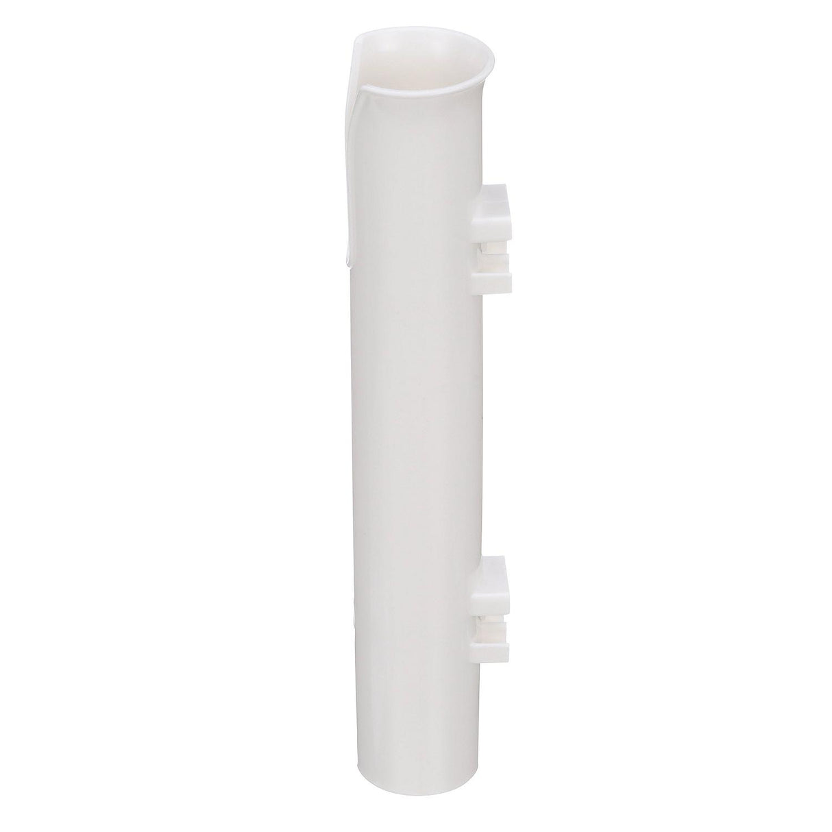 Seachoice Side Mount Rod Holder, Single, PVC, White - 89421
