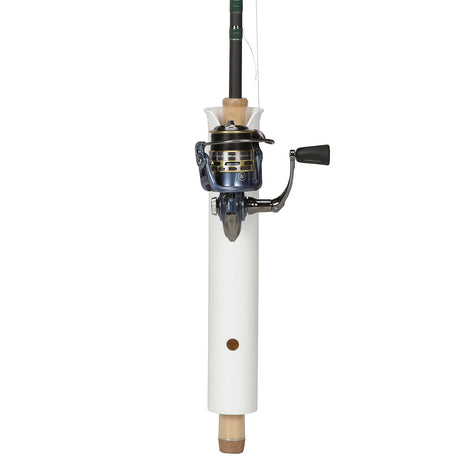 Seachoice Side Mount Rod Holder, Single, PVC, White - 89421 - official Seachoice product image 4