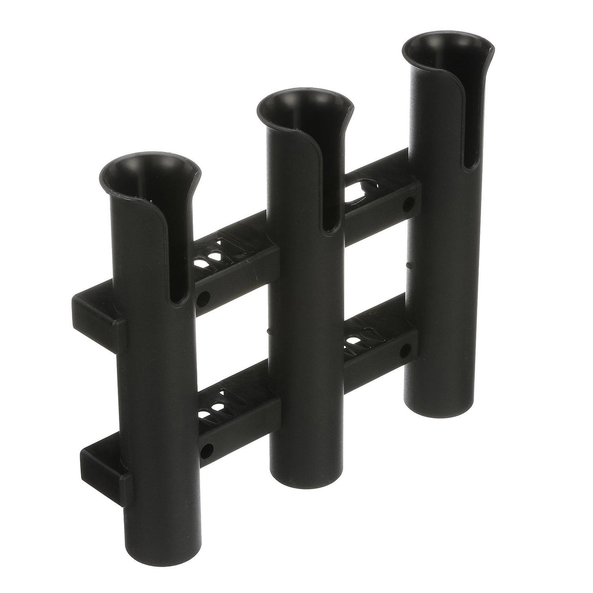 Seachoice Fishing 3-Rod Storage Rack, Holds 3 Fishing Rods with Slots for Knives and Pliers, Black - 89451 - official Seachoice product image 6