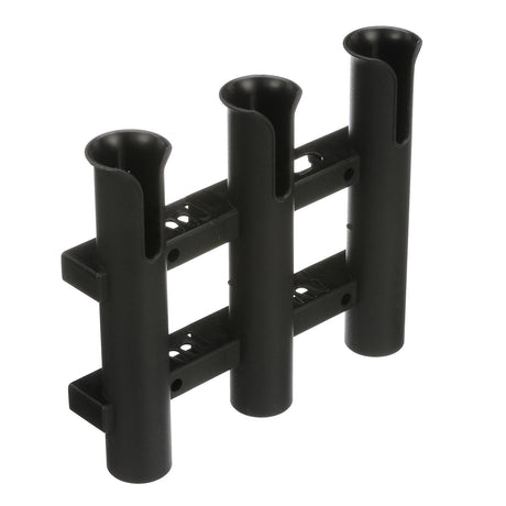 Seachoice Fishing 3-Rod Storage Rack, Holds 3 Fishing Rods with Slots for Knives and Pliers, Black - 89451 - official Seachoice product image 6