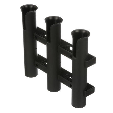 Seachoice Fishing 3-Rod Storage Rack, Holds 3 Fishing Rods with Slots for Knives and Pliers, Black - 89451 - official Seachoice product image 3