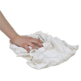 Seachoice Recycled White Fleece Wiping Cloths, Beefy and Absorbent, 1 Lb. Bag - 7423-01-12-SC - official Seachoice product image 2