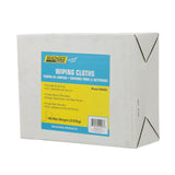 Seachoice Recycled White Knit Wiping Cloths, Low-Lint, 4 Lb. Box - 7402-SS05-SC - official Seachoice product image 2