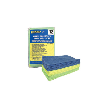 Seachoice 90014 Deluxe Microfiber Detailing 16" x 16" Cloths, 12-ct. Pack - W-90014-SC - official Seachoice product image 3