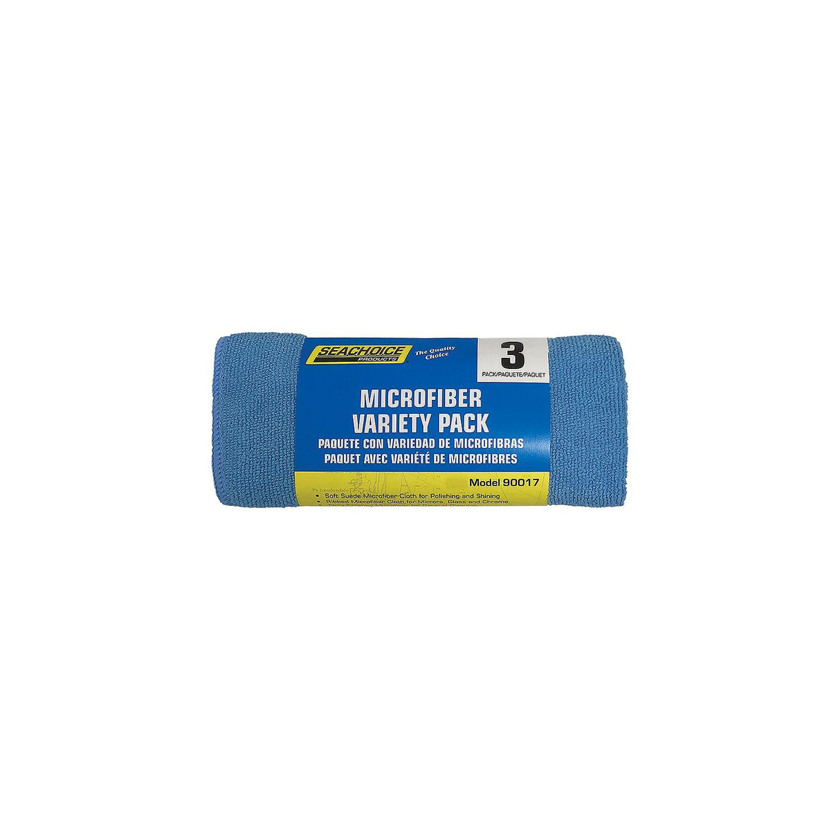 Seachoice 90017 Microfiber Variety Pack, 3-pk. Roll - W-90017-SC