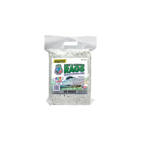 Seachoice Lint-Free Paint and Cleaning Rags, 13-1/2 In. X 15 In., Bag of 50 - PFC-90023-50SC - official Seachoice product image 6