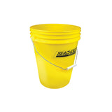 Seachoice 5-Gallon Plastic Bucket w/ Metal Handle, Yellow - 90120 - official Seachoice product image 7