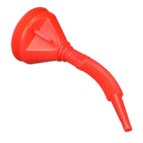 Seachoice 2 Piece Red Funnel with Filter, 5.5 in., Flexible Strainer - 90210 - official Seachoice product image 2