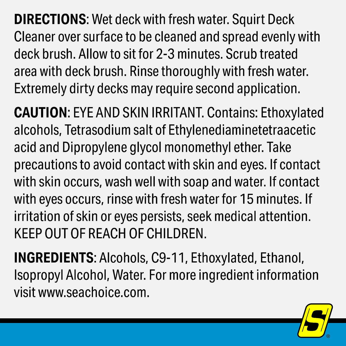 Seachoice 90651 Non-Skid Deck Cleaner, 128 Ounce - 90651 - official Seachoice product image 11