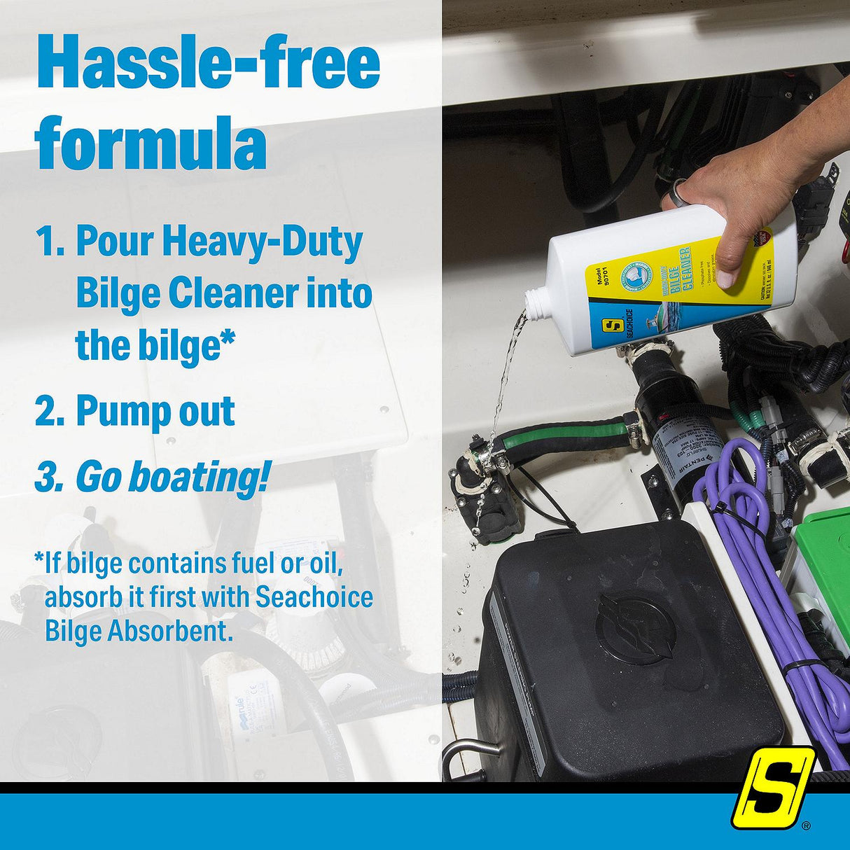 Seachoice 90701 Bilge Cleaner, Quart - 90701 - official Seachoice product image 12