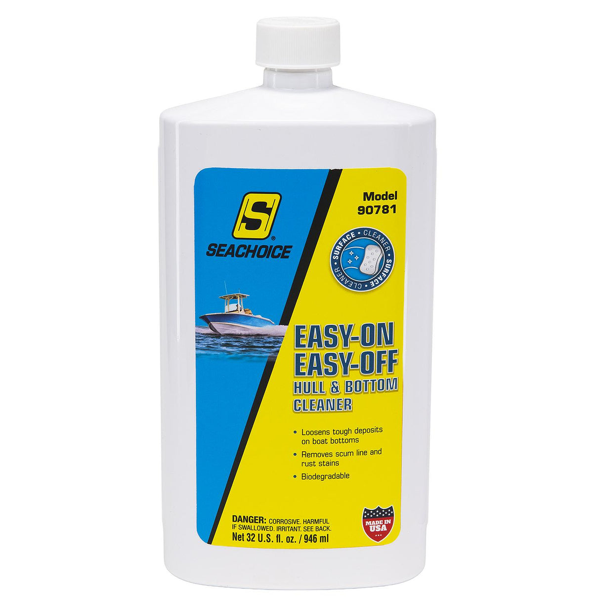 Seachoice 90781 Easy-On Easy-Off Hull And Bottom Cleaner 32 oz. - 90781 - official Seachoice product image 4