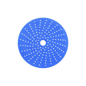 Seachoice 91843 Multi-Hole Blue Ceramic blend Hook-and -Loop Discs, Grade: 180, Size: 6" - 76510 - image 1