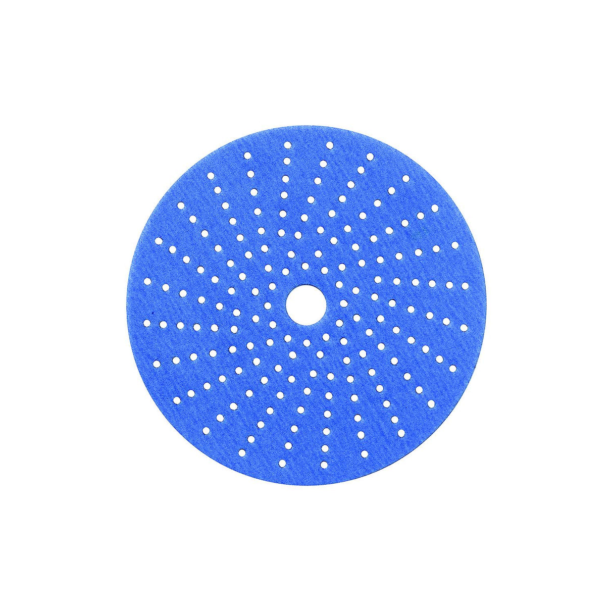 Seachoice 91841 Multi-Hole Blue Ceramic blend Hook-and -Loop Discs, Grade: 80, Size: 6" - 76506 - image 1