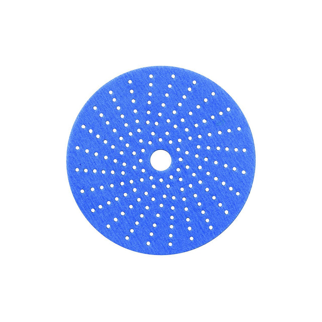 Seachoice 91841 Multi-Hole Blue Ceramic blend Hook-and -Loop Discs, Grade: 80, Size: 6" - 76506 - image 1