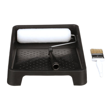 Seachoice 4-Piece Plastic Paint Kit, 9 in. Wire Frame, 2 in. Double Wide Chip Brush, 9 in. Roller, Paint Tray - 92981 - official Seachoice product image 4