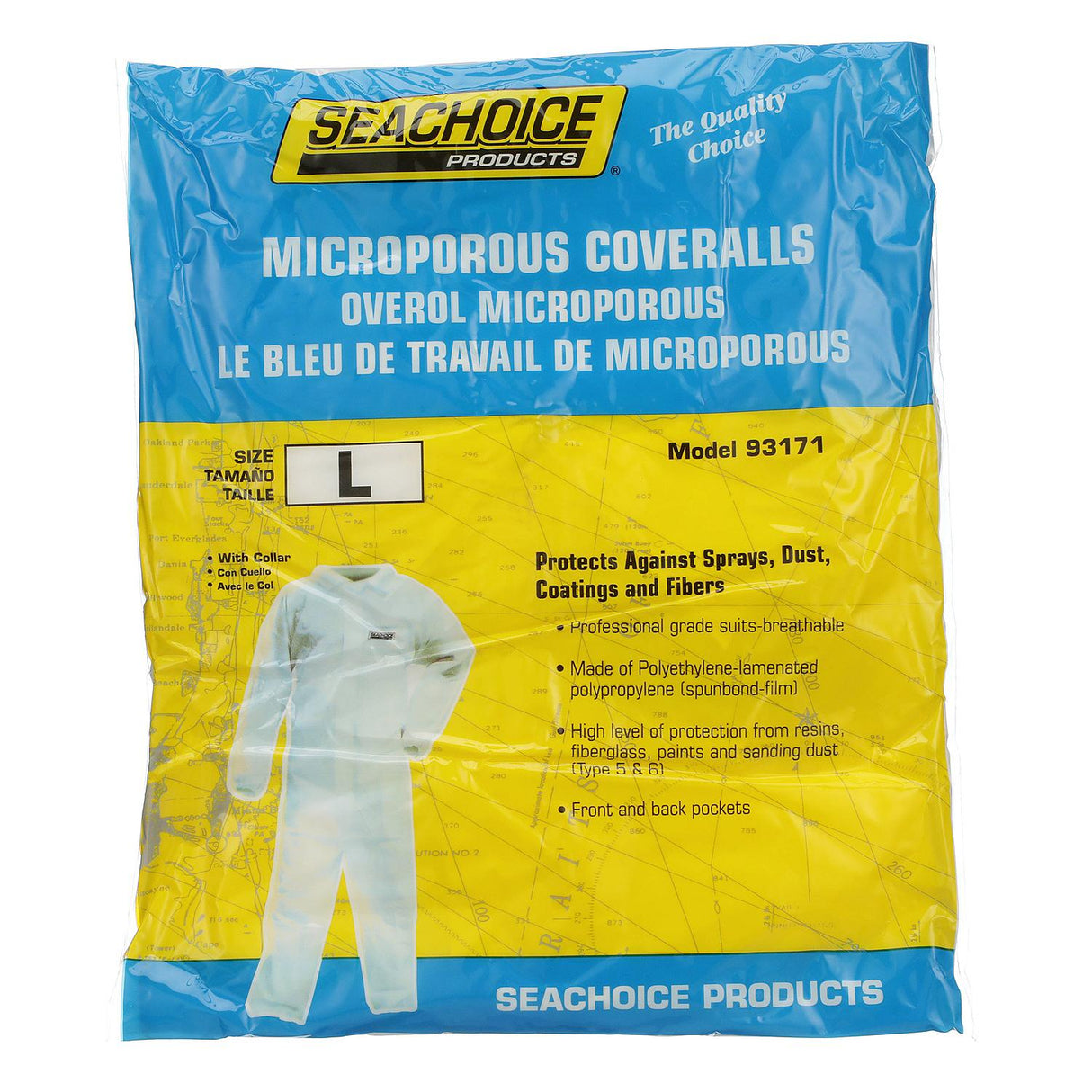 Seachoice 93171 Microporous Disposable Paint Suit - 93171 - official Seachoice product image 5