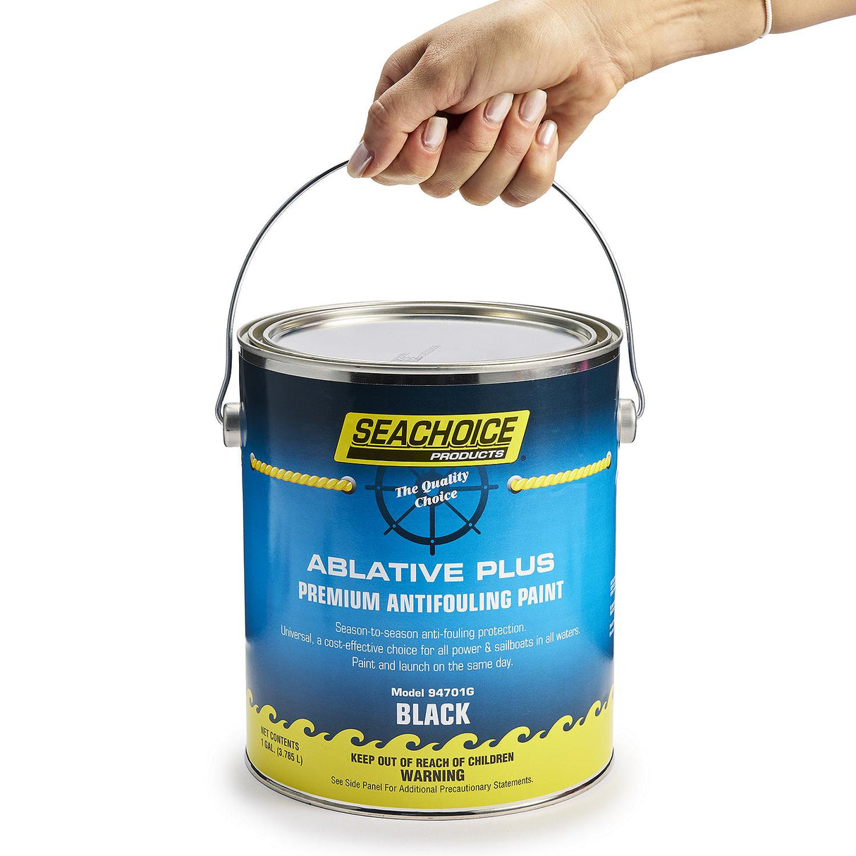 Seachoice 94701G Ablative Plus Premium Antifouling Paint, Black, 1 Gallon - YPM279/1 - official Seachoice product image 5