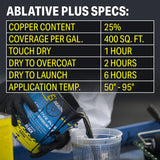 Seachoice 94703G Ablative Plus Premium Antifouling Paint, Blue, 1 Gallon - YPM269/1 - official Seachoice product image 8