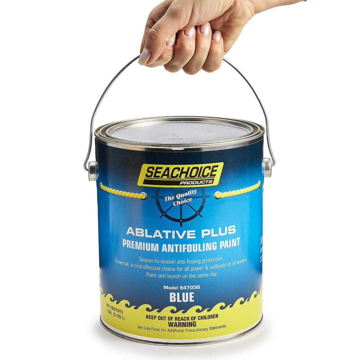 Seachoice 94703G Ablative Plus Premium Antifouling Paint, Blue, 1 Gallon - YPM269/1 - official Seachoice product image 6