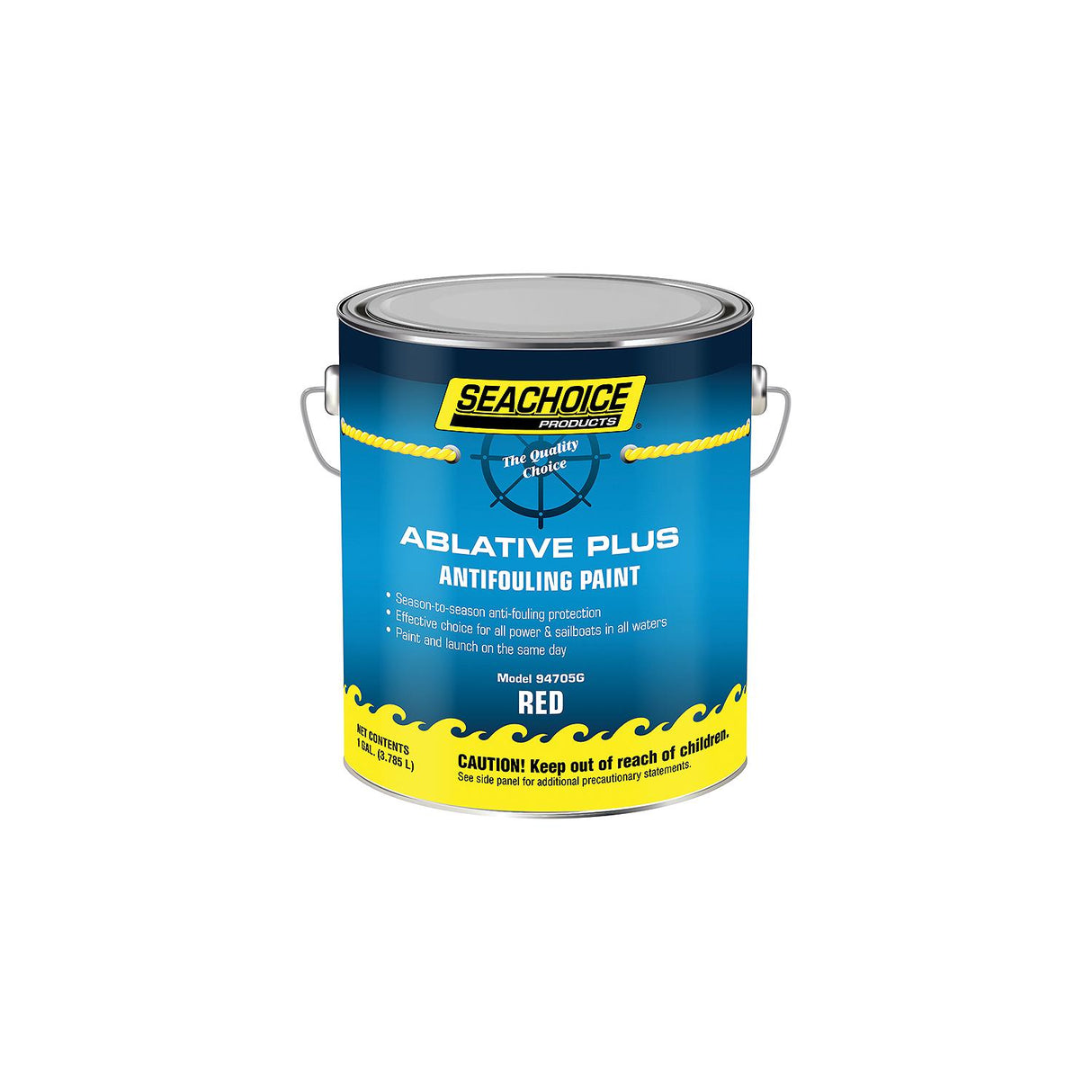 Seachoice 94705G Ablative Plus Premium Antifouling Paint, Red, 1 Gallon - YPM249/1 - official Seachoice product image 4