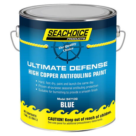 Seachoice 94713G Ultimate Defense High-Copper Antifouling Paint, Blue, 1 Gallon - YMP069/1 - official Seachoice product image 5