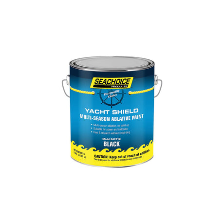 Seachoice 94721G Yacht Shield Multi-Season Antifouling Paint, Black, 1 Gallon - YPM179/1 - official Seachoice product image 3