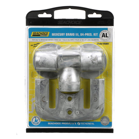 Seachoice 95081 Anode Kit, Mercruiser Bravo III (2004-Present), Aluminum, Cadmium-Free, Environmentally Friendly - 50-95081 - official Seachoice product image 3