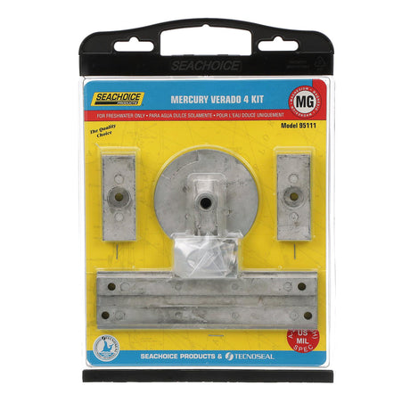 Seachoice 95111 Magnesium Anode Kit For 4 Cylinder Mercury Verado - 50-95111 - official Seachoice product image 3