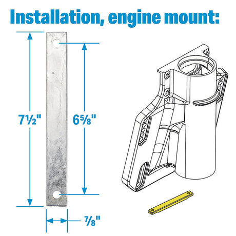 Seachoice 95133 Aluminum Anode Kit For Mercury Verado 350 2.6 L6 Pro Torpedo - 95133 - official Seachoice product image 8