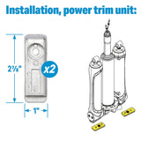 Seachoice 95133 Aluminum Anode Kit For Mercury Verado 350 2.6 L6 Pro Torpedo - 95133 - official Seachoice product image 5