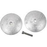 Seachoice 95607 Rudder & Trim Tab Anode w/Allen Screw, Aluminum, Model R3, Size 3-3/4" dia. x 1/2" - 95607 - official Seachoice product image 3