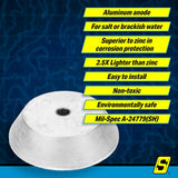 Seachoice 95641 Hamilton Jet Drive Anode, Fits: HJ273/274/291; HJ321/322/362/363; HJ402/422 - 95641 - official Seachoice product image 4