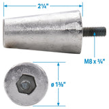 Seachoice 95646 Hamilton Jet Drive Anode, Fits: HJ274; HJ322/362 - 95646 - official Seachoice product image 4