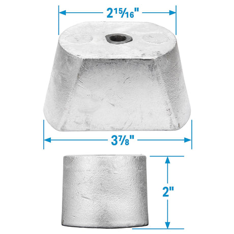 Seachoice 95648 Hamilton Jet Drive Anode, Fits: HM461 - 95648 - official Seachoice product image 4