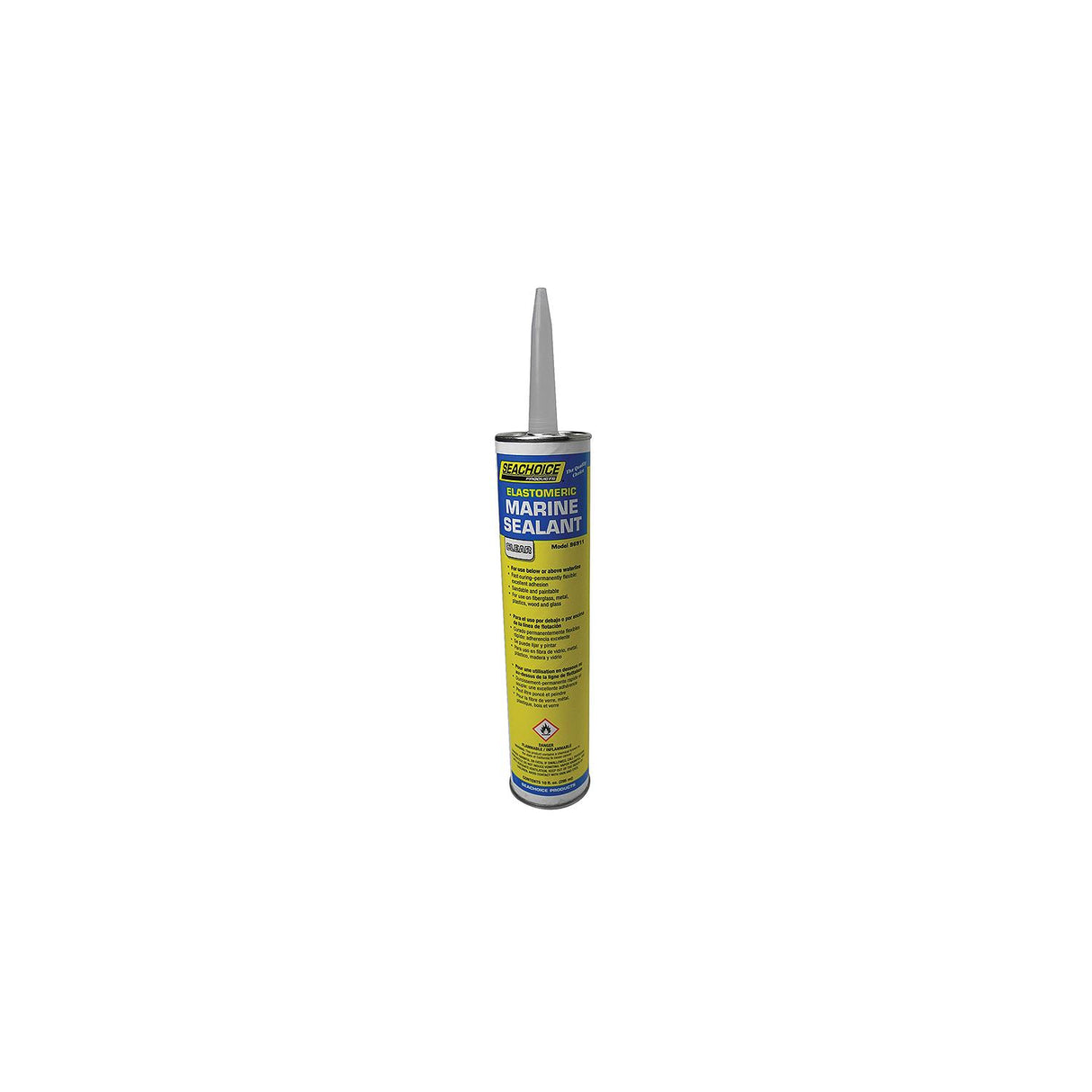Seachoice 96901 Elastomeric White Marine Sealant, 10 oz. - 50-96901 - official Seachoice product image 3