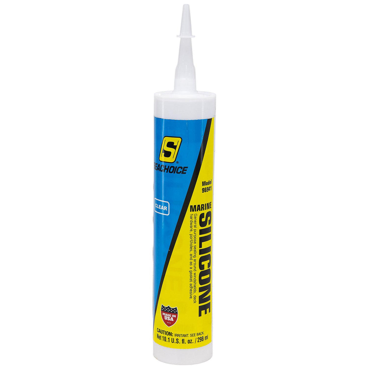 Seachoice 96941 Silicone Sealant Clear 10.1oz. - 50-96941 - official Seachoice product image 8
