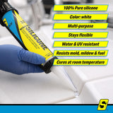 Seachoice 96971 Silicone High Performance White 10.1oz. - 96971 - official Seachoice product image 8